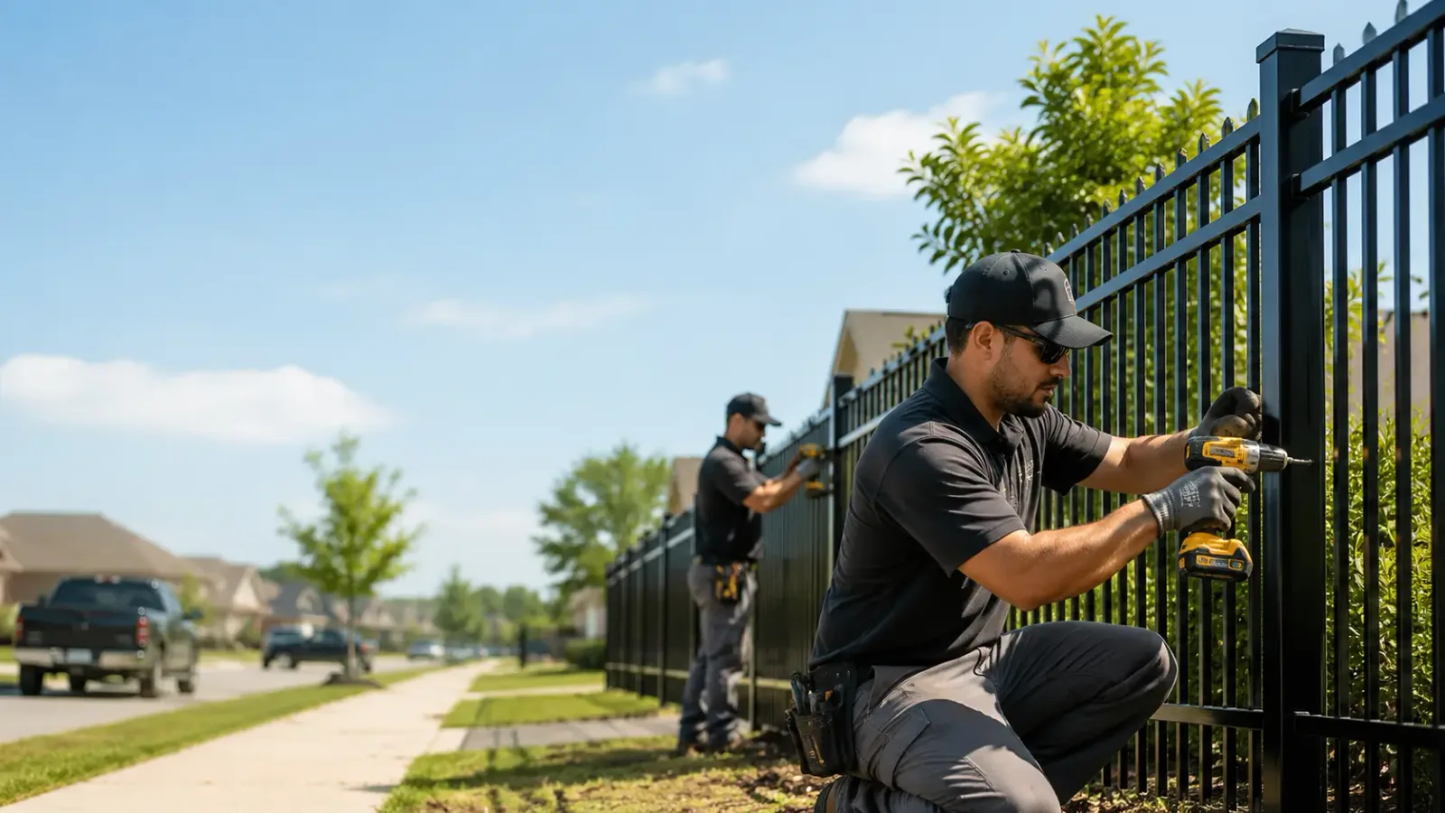 Metal Fence Installation in Freeburn, KY